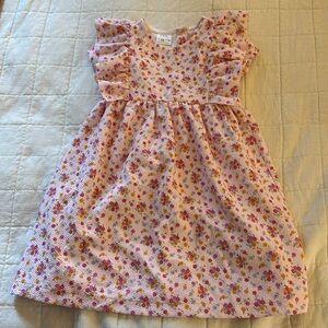 Zara Short Sleeved Floral Dress